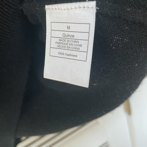 Quince Mongolian Cashmere Tee - Picture 4 of 4